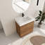 Ensemble de meuble-lavabo simple 29,75 po avec plateau en résine Pavit-278999124-288605386