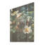 «Green Frog On Glass Effect I», art mural sur bois de pin naturel, grenouilles et crapauds-2094665105