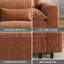 Canapé modulaire moderne en chenille-24572219-24572218-24572217