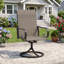 Ensemble de 2 chaises de patio pivotantes 360 °-127353319
