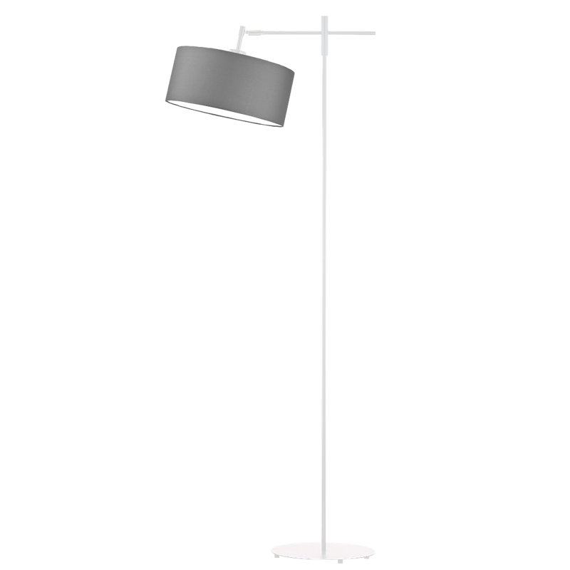 FLOOR LAMP Chileh, White, Grey