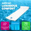 Tapis de piscine flottant en mousse épaisse TRC