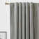 Taos Polyester Room Darkening Curtain Single Panel
