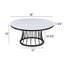 Ensemble de table basse moderne 3 pièces avec table basse et table d'appoint