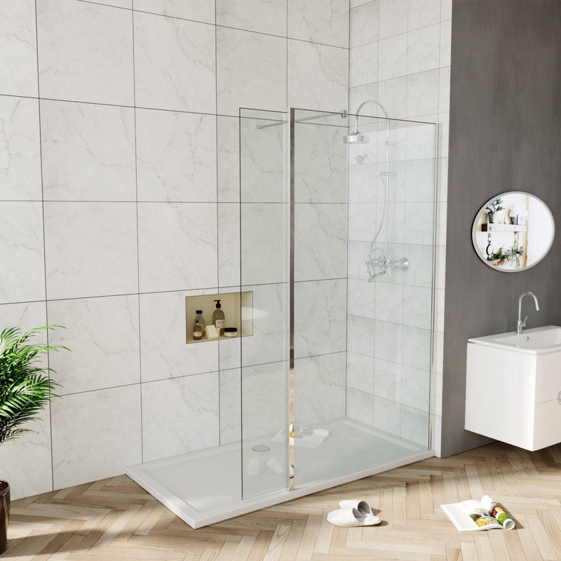 Campton Rectangular Shower Enclosure, 1850mm H x 700mm W x 1000mm D