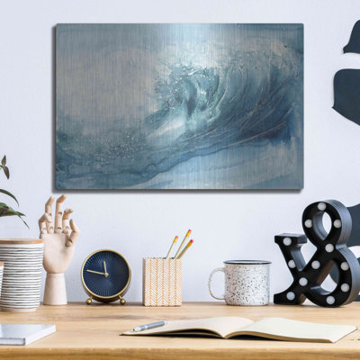 Brayden Studio «In the Blue VI» par Chris Paschke, art mural en métal