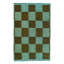 Plaid Area Rug in Blue
