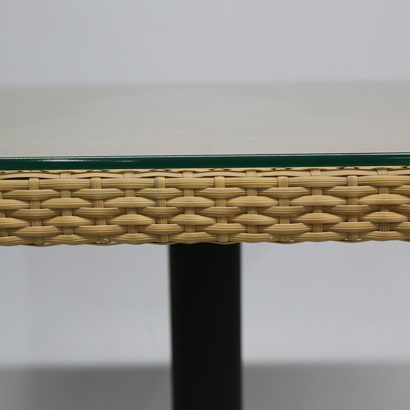 Asbury 31.5" Sq Table, Natural, 29.5"H x 35.5"W x 31.5"D