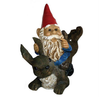 Omeara Rabbit Plastic Garden Statue
