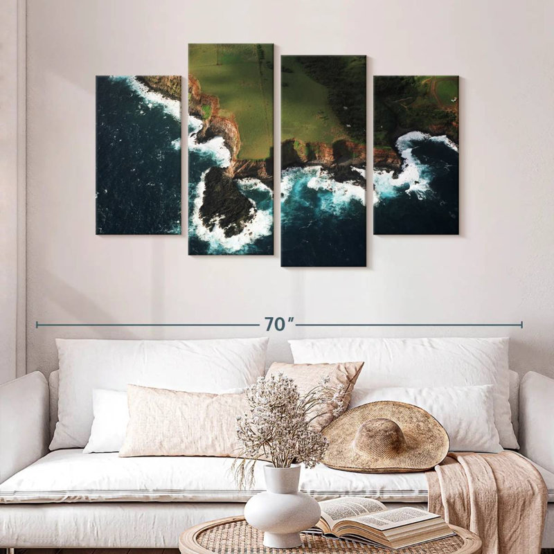Nicci Maui Coastline, 32" H x 52" W