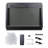 23" Ultra-Thin Electric Fireplace Insert with Crystal, Realistic Flame & Remote Timer