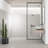 Refinery Semi-Polished 6'' W x 24'' L Porcelain Singular Tile-36935391