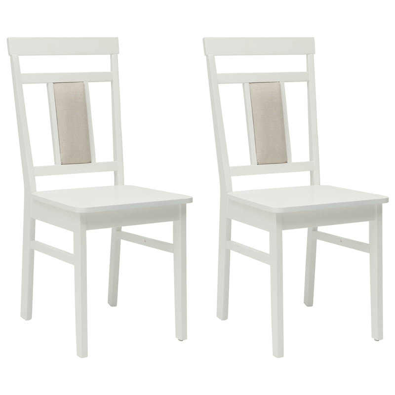 Tasi Solid Wood Accent, White
