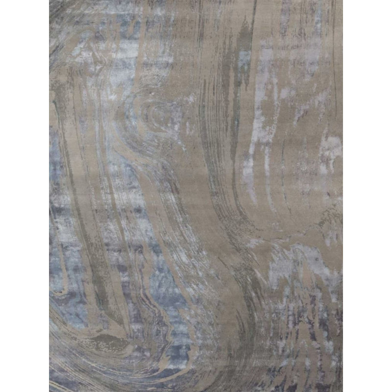 Tapis rectangulaire unique 24 pi 2 po x 25 pi 4 po beige