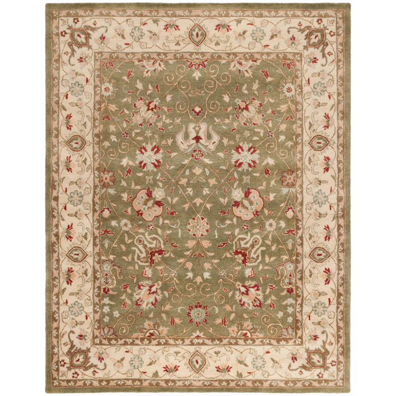 Dunbar Hand Tufted Wool Oriental Rug, Rectangle 8'3" x 11'