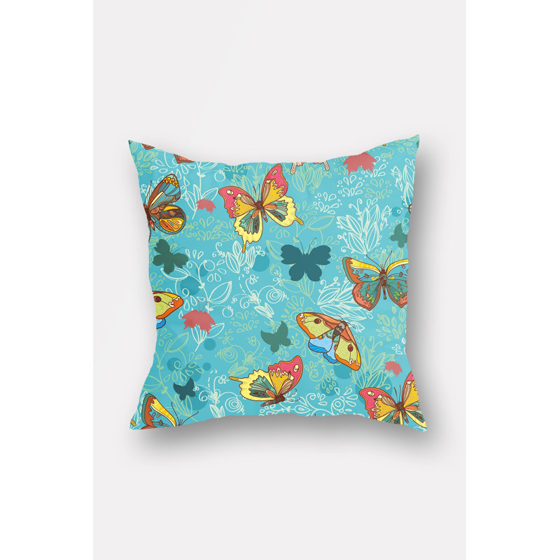 Housse de coussin Vicki, Bleu