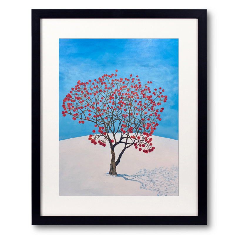 Tree Of Roses Print by Tom Blood