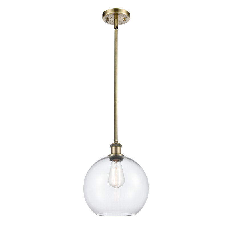Luminaire suspendu conique 1 lumière, Grainé, DEL