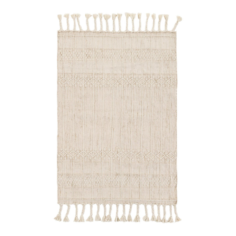 Cosmina Geometric Indoor / Outdoor Rug, Rectangle 4'1" x 6'1"