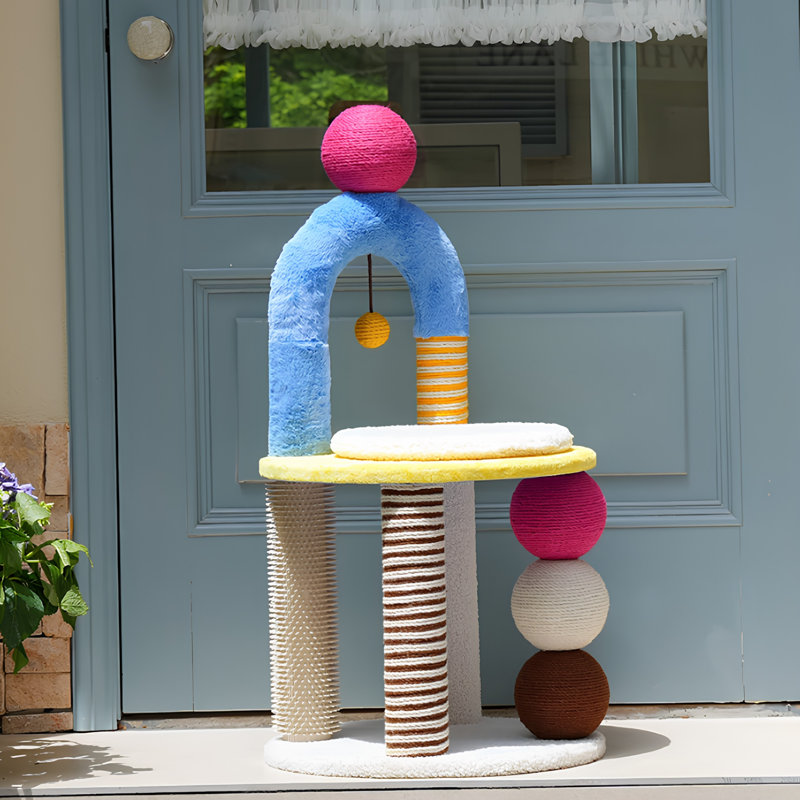 Arbre à chat 33,8 po Bobo Ball