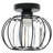 Hallinan 1 Light 6.3in 20W Modern Mini Crystal Ceiling Light 110-240V Bedroom Hanging Decor Lamp E27 Flush Mount