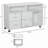 Krok 13.75'' Wide 2 - Drawer Storage Cabinet