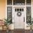 Puleo International 24" Artificial Eucalyptus Floral Spring Door Wreath, Green/Purple