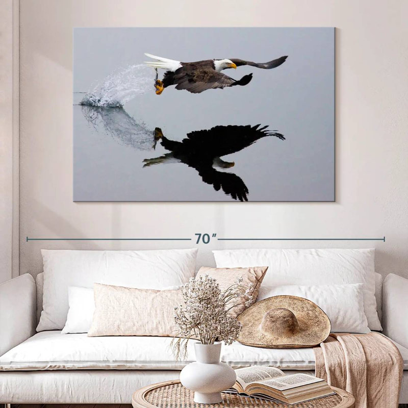 Brampt Fishing Bald Eagle