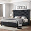 Lit plateforme haut capitonné en velours Ellaville-1851240089-1851240094