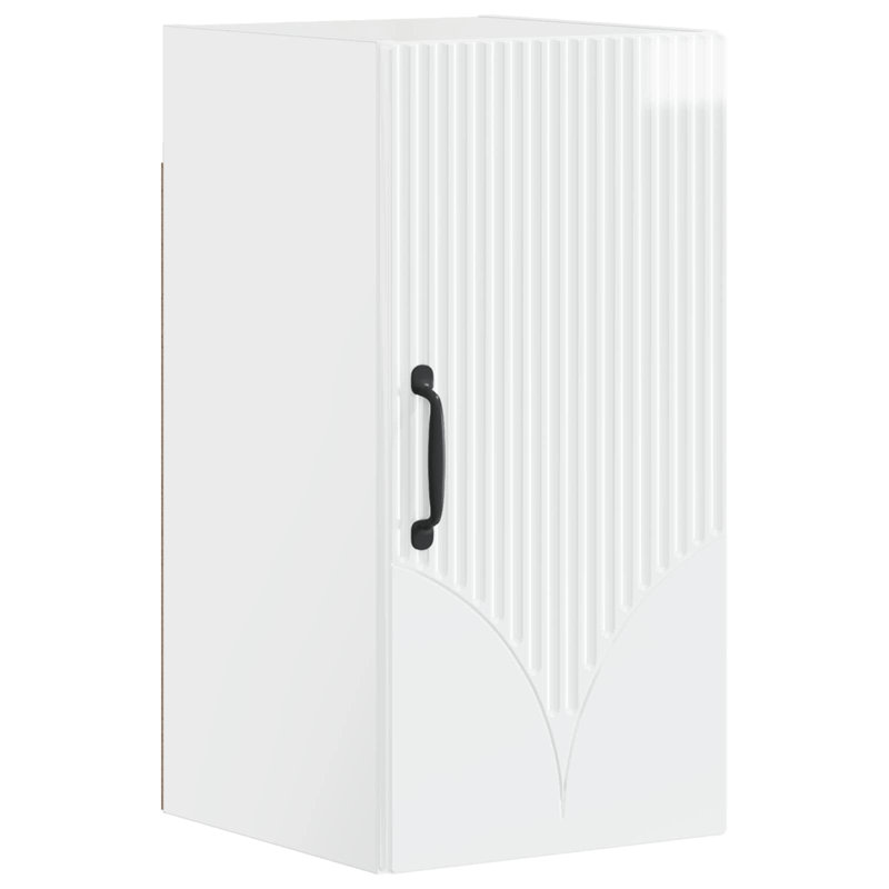 Bathroom Storage, High Gloss White