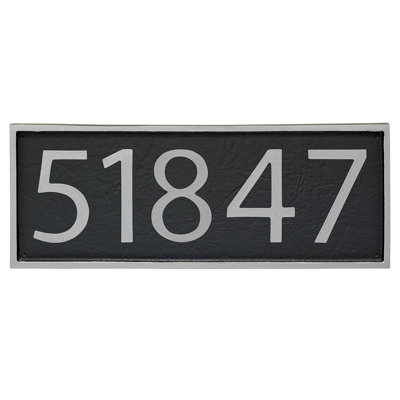 1-Line Wall Address Plaque