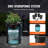 DWC Hydroponic System with Top Drip Kit 4 Buckets