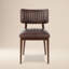 Chaise en cuir véritable Bask-128595691