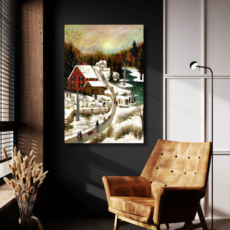  «March Twilight» par JL Munro, art mural en verre acrylique, 24 po x 36 po, H 36 po x l 24 po