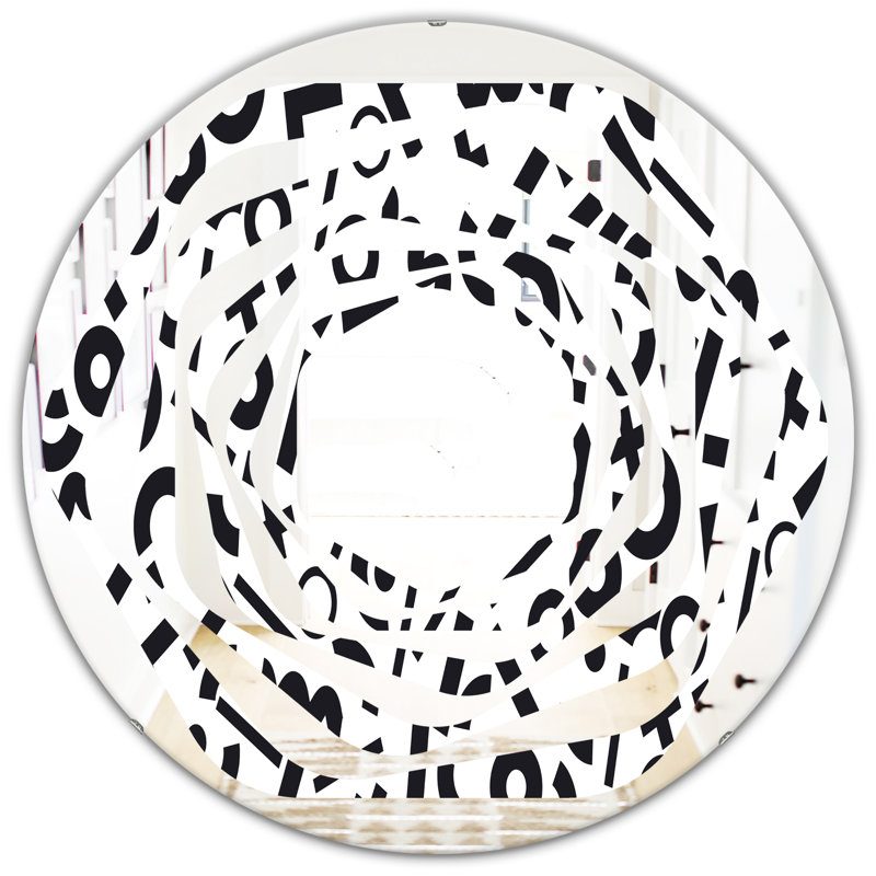 Miroir mural Whirl, 23,6 po x 23,6 po