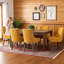 Ensemble de 6 chaises d'appoint de cuisine en bois massif avec garniture cloutée et support pour haut dossier Farmhouse, capacité de poids de 350 lb-1373291187-1590159146