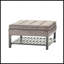 Table basse avec rangement et repose-pieds