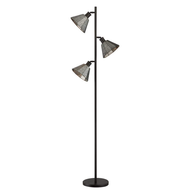 Haverville 69.5'' Black Tree Floor Lamp