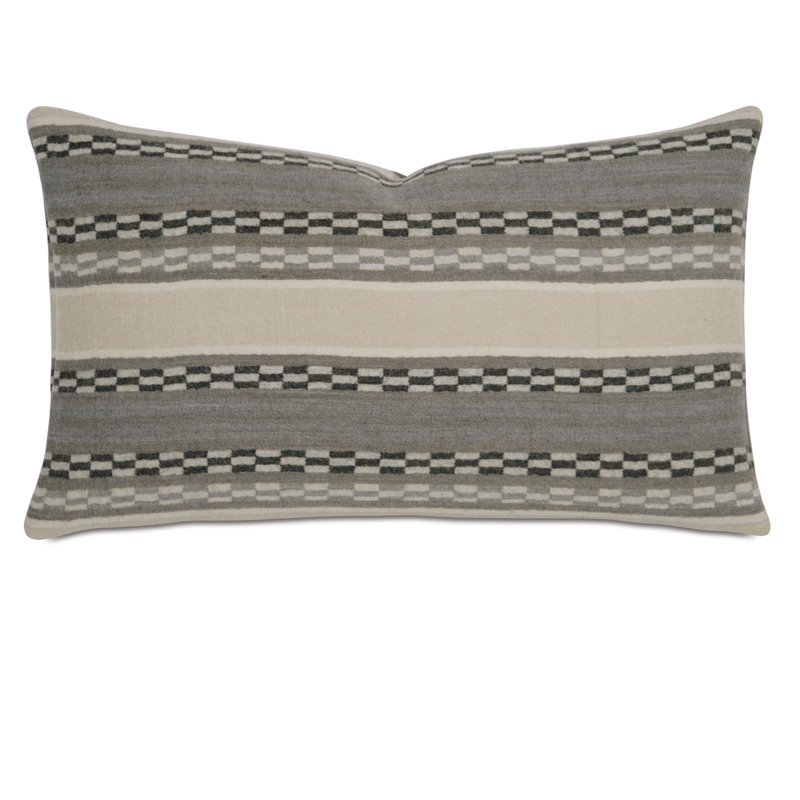 Housse et insert de coussin en laine Telluride par Barclay Butera, Faux duvet
