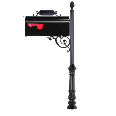 Aluminum Post Mounted Mailbox