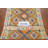 Geometric Wool Kilim Oriental Foyer Rug 3x4