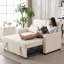 Canapé-lit inclinable en lin Modern-1731996360