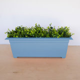 Dayton Traditional Recycled Plastic Rectangle Indoor/Outdoor Deck Box Planter