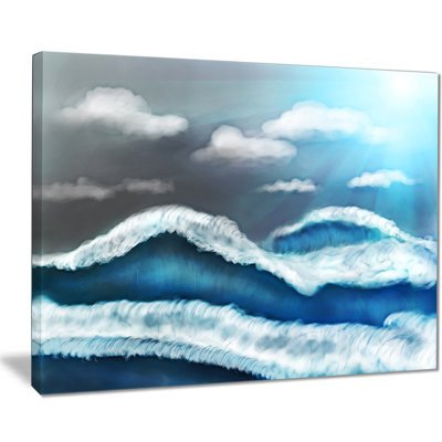 " Blue Sky With Clouds "
