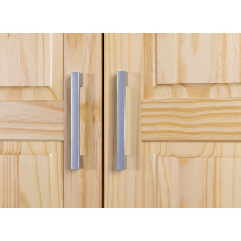 Hakon 3 Door Wardrobe, Natural Brown