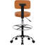 Tabouret de dessinateur avec repose-pieds Miyana Comfy-90620504
