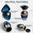 Keepsake Cremation Urns For Human Ashes With Velvet Heart Case And Funnel  Beautiful Peaceful Hand Engraved Mini Memorial Urn