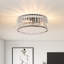 3-Light Round Crystal Flush Mount-467612951