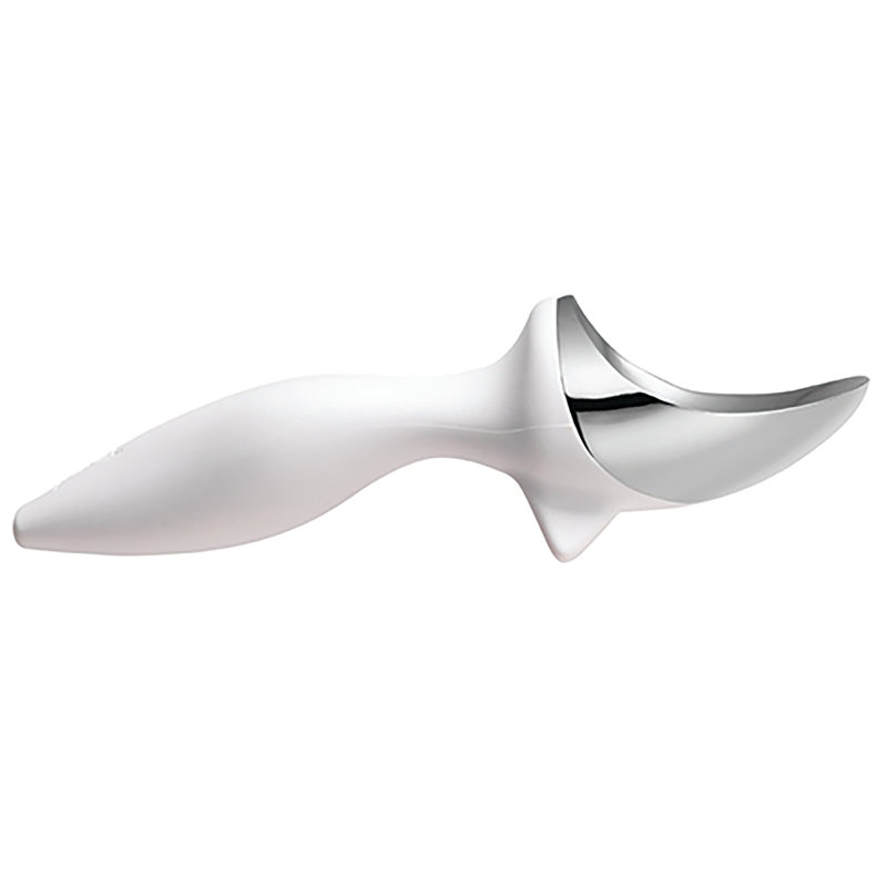 Pelle crème inclinée de spectre, Blanc