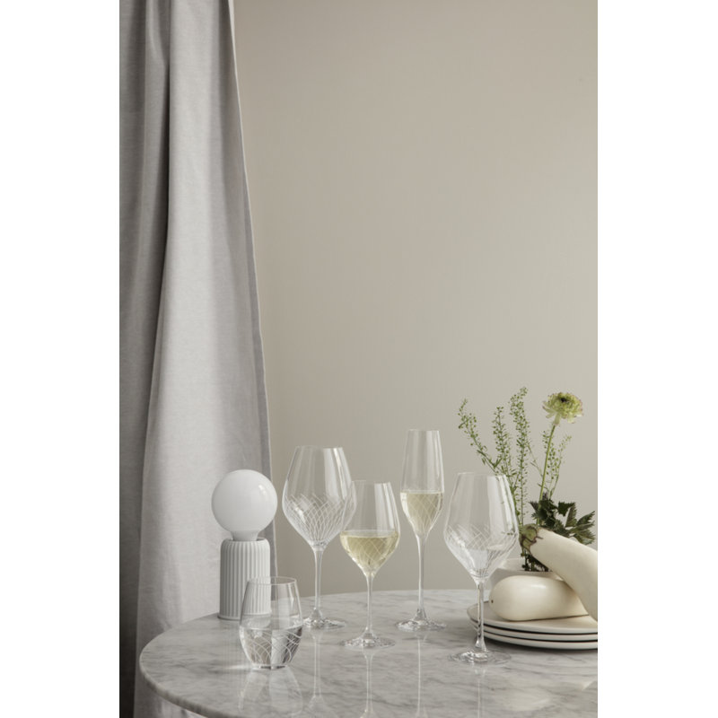 Cabernet Lines Drinking Glass